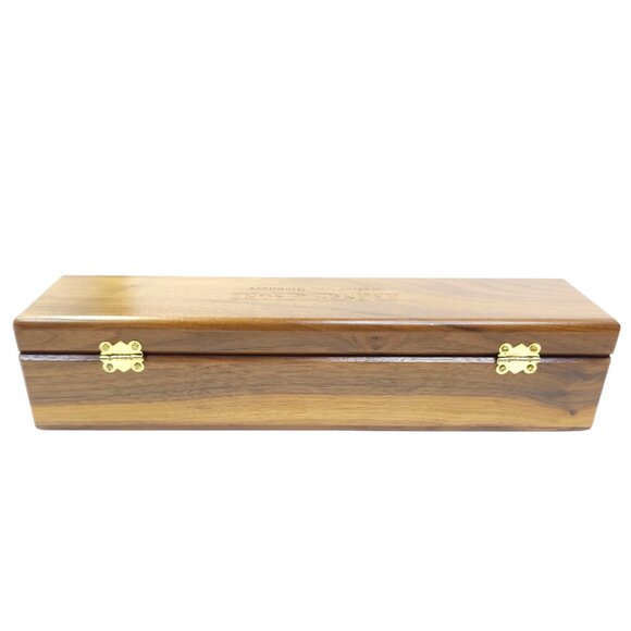 Harney & Sons Seven-Slot Wooden Tea Organizer Box - Picture 9 of 10